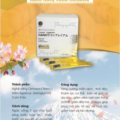 Nghệ Nano Ukon Premium Nhật– Giải pháp phòng ngừa bệnh tật tốt nhất